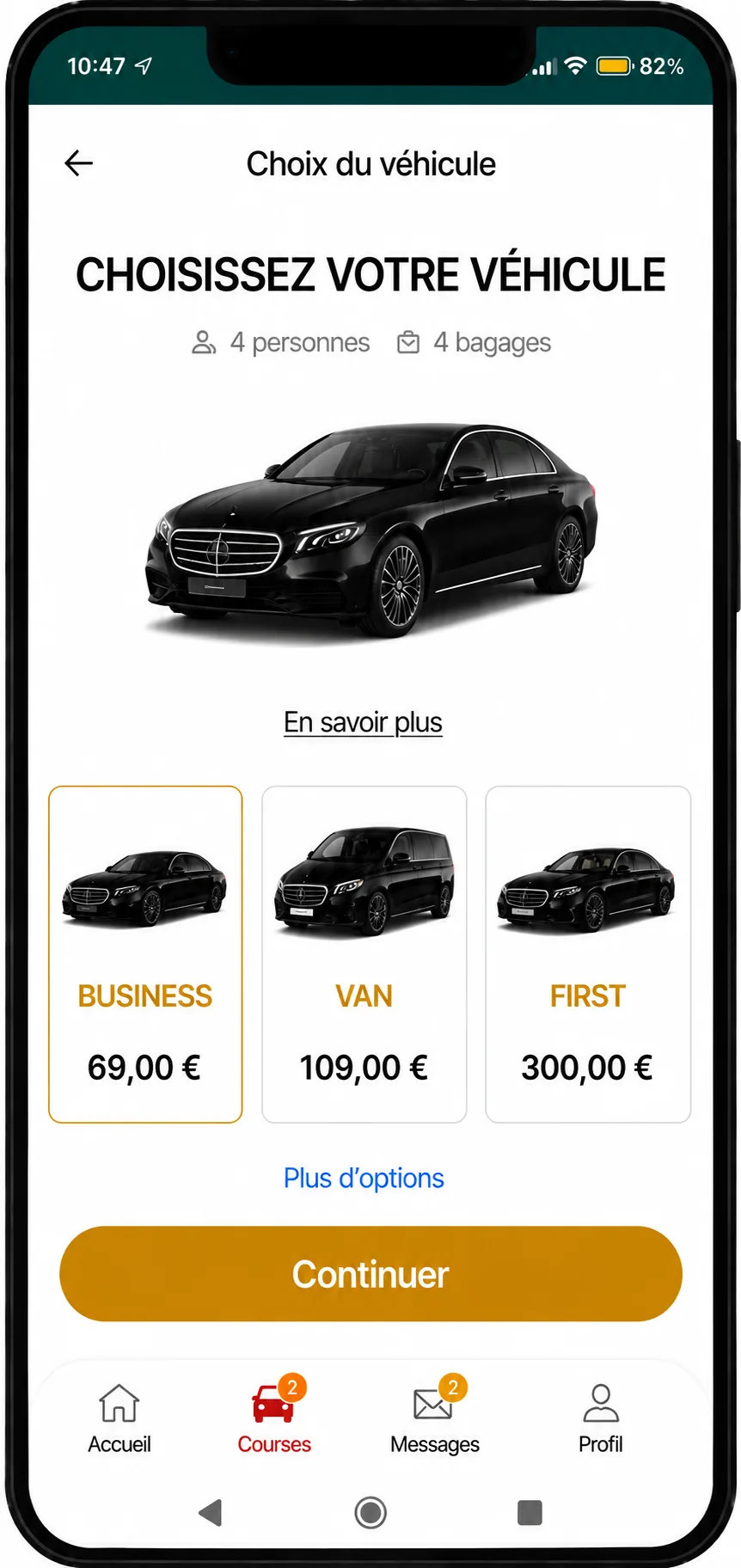 Taxi et VTC à Paris – application UDRIVER