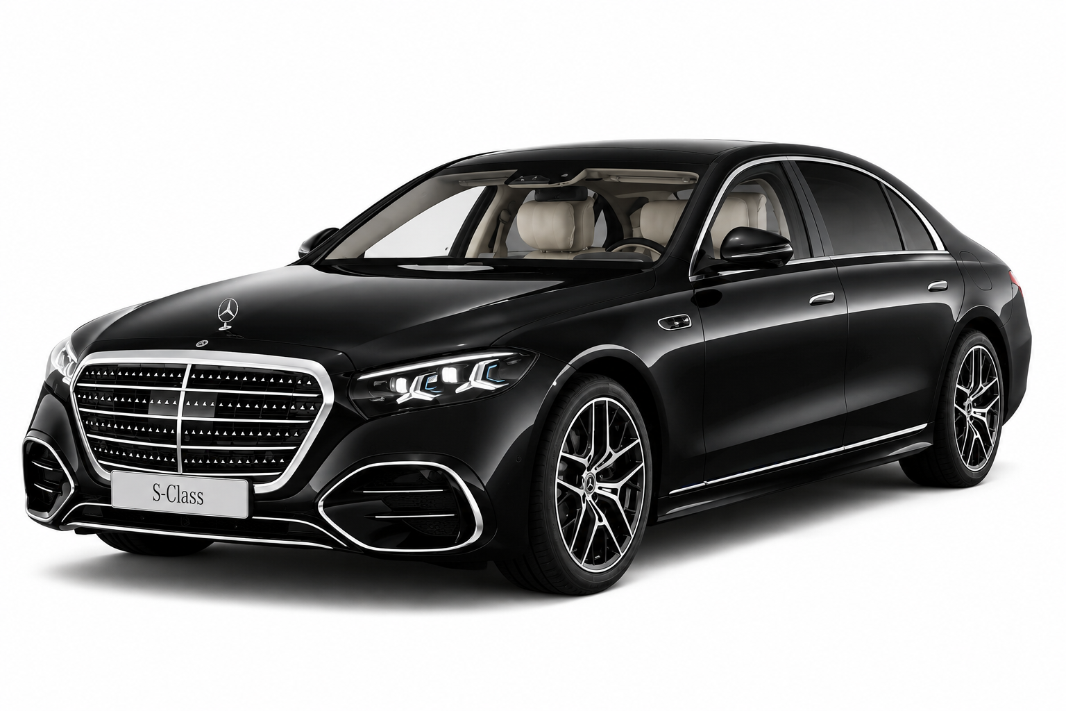 Mercedes Classe S First Class avec chauffeur privé UDRIVER à Paris